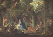 LE BRUN, Charles The Adoration of the Shepherds (mk05) china oil painting reproduction